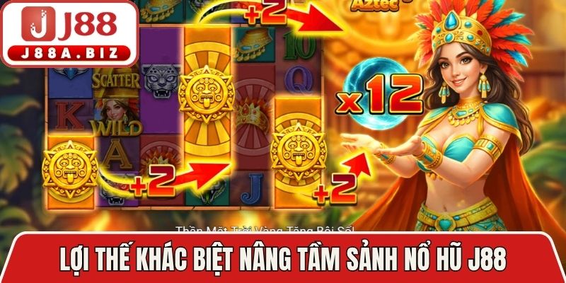 Lợi thế khác biệt nâng tầm trải nghiệm sảnh nổ hũ J88